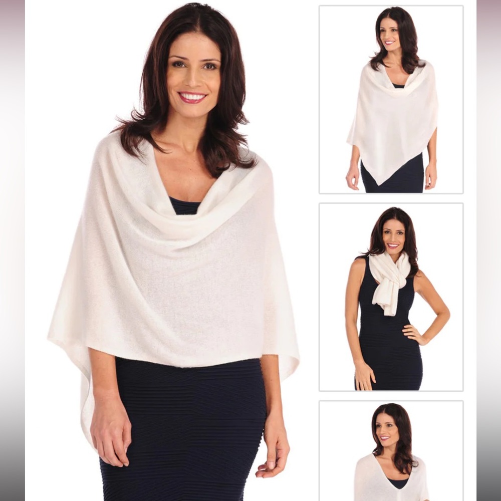 Tina Stephens Cashmere Ruana